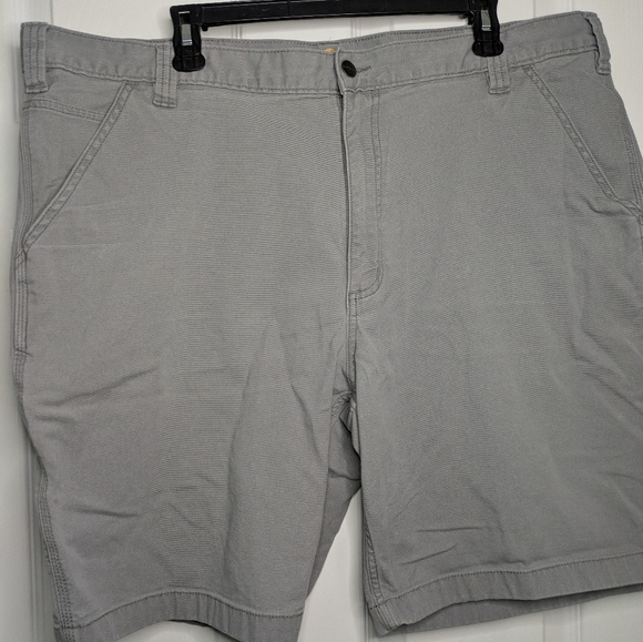 Carhartt Loose Fit Utility Work Shorts Size 42 Grey - Picture 3 of 6